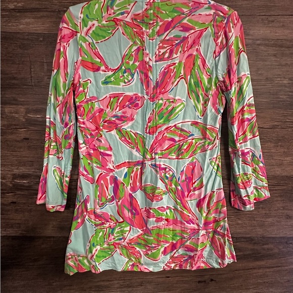Lilly Pulitzer Multicolor Pastel Blouse XS - Picture 2 of 9